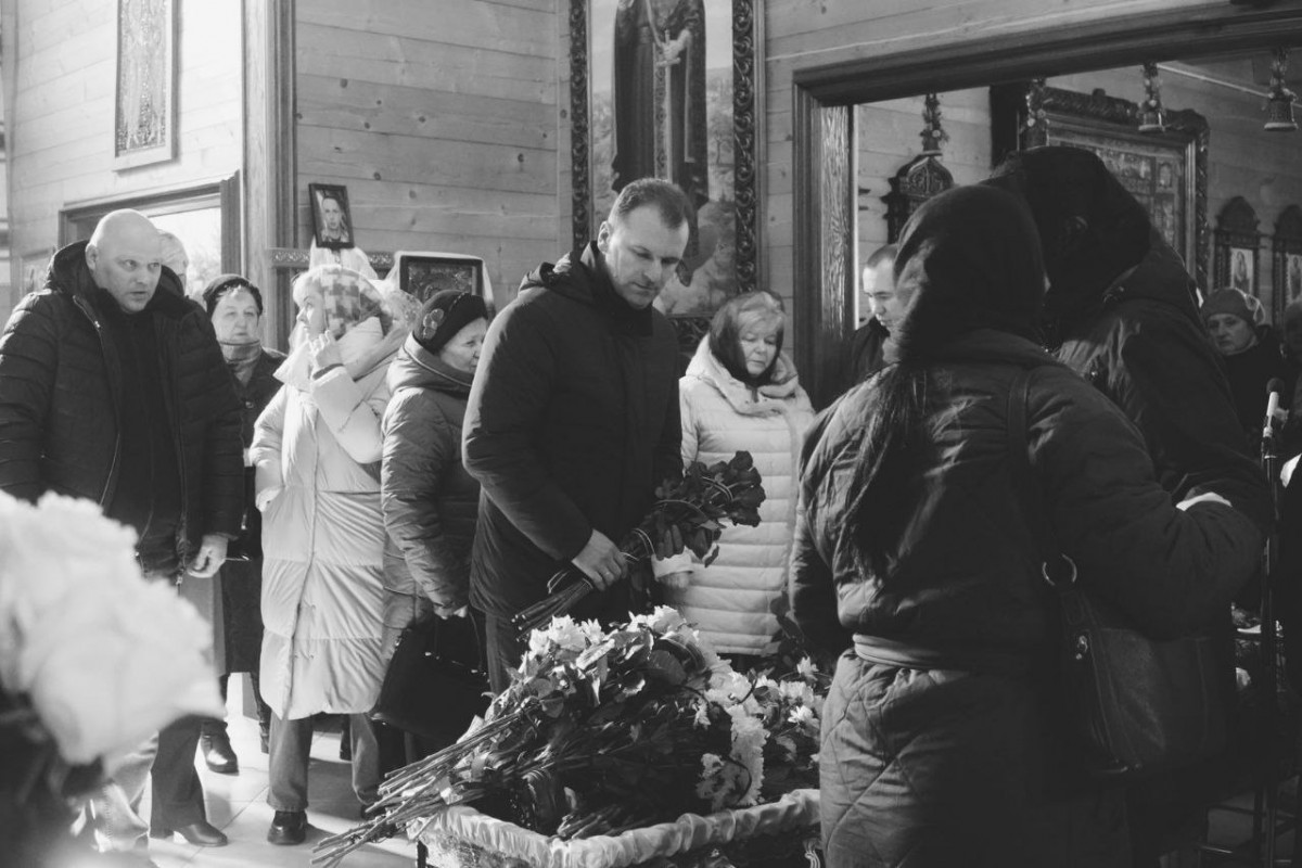 Загинув у бою на Бахмутському напрямку: волиняни попрощались з Героєм Юрієм Борисовим