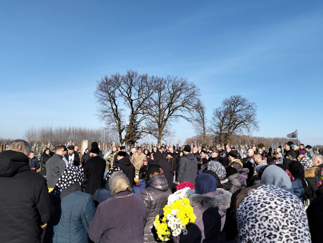 Останній бій прийняв на Харківщині: волиняни попрощались з полеглим Героєм Сергієм Єфімчуком