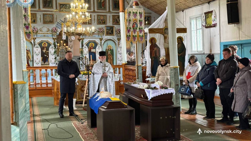 На Волині попрощалися із захисником України Ігорем Мединою