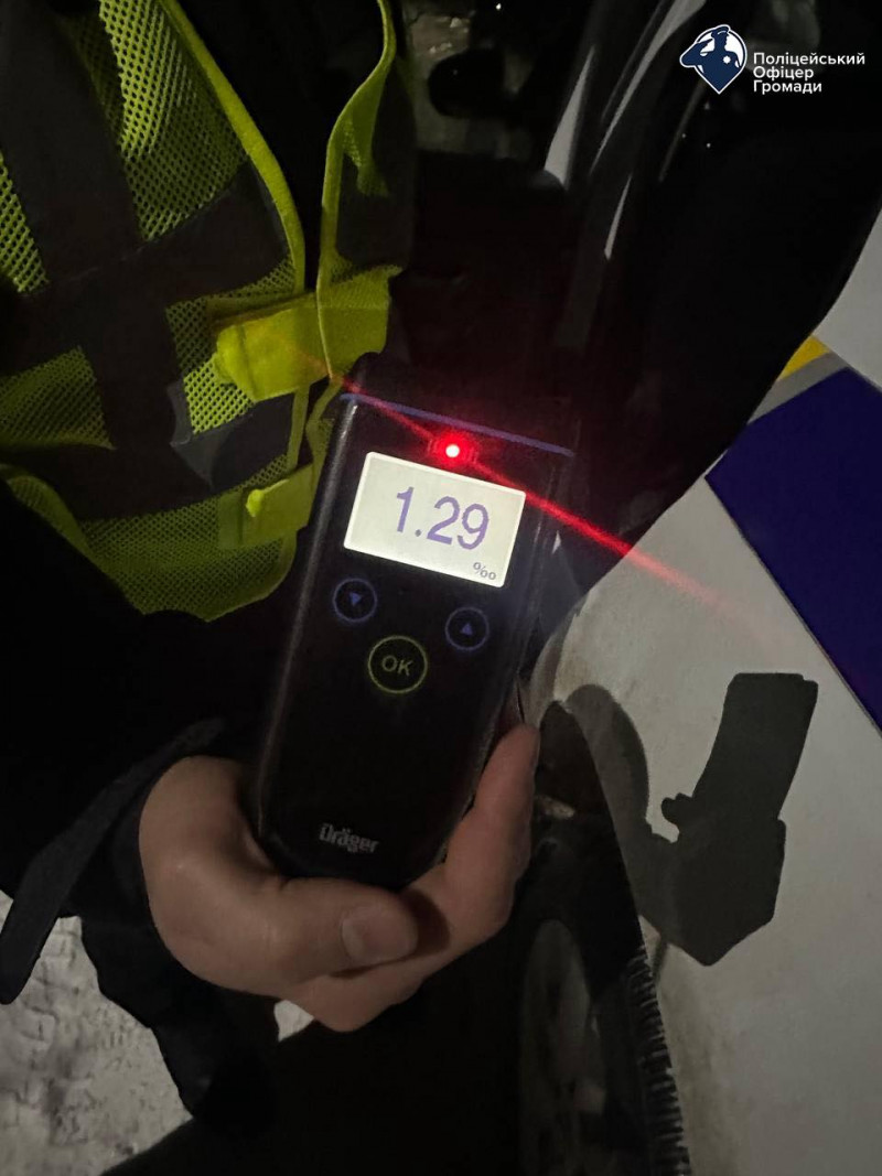 На Волині 300 доларів не врятували п’яного водія від відповідальності