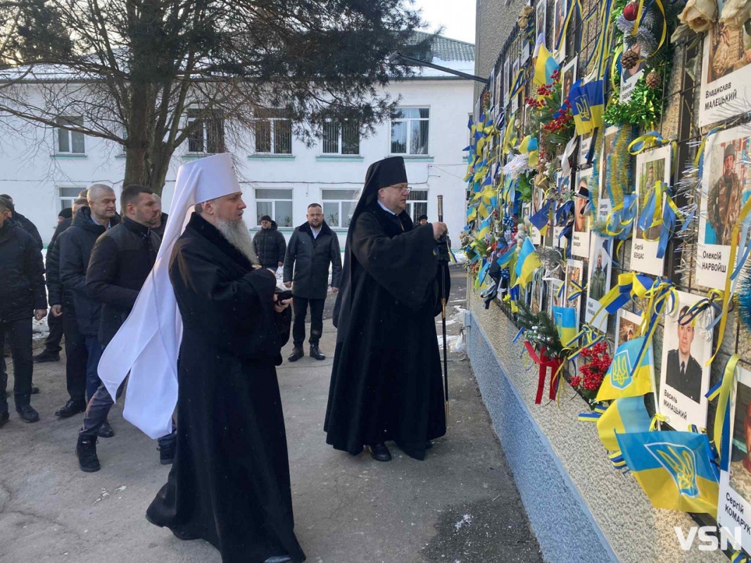 Глава ПЦУ Епіфаній уперше очолив літургію в Успенському соборі на Волині