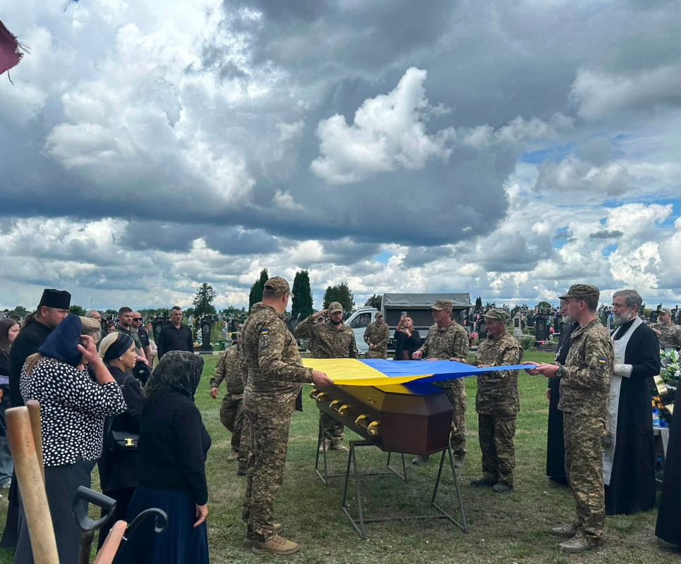 На Волині попрощалися з Героєм Сергієм Григілем