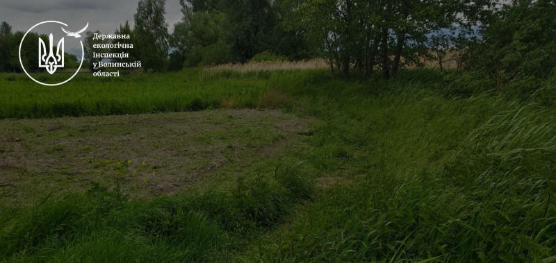 На Волині незаконно розорали землі у межах заказника