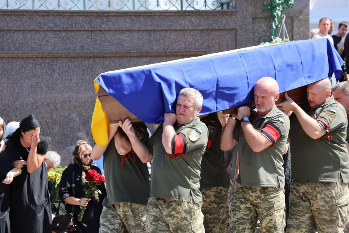 У Луцьку попрощалися із захисником Валерієм Скрицьким