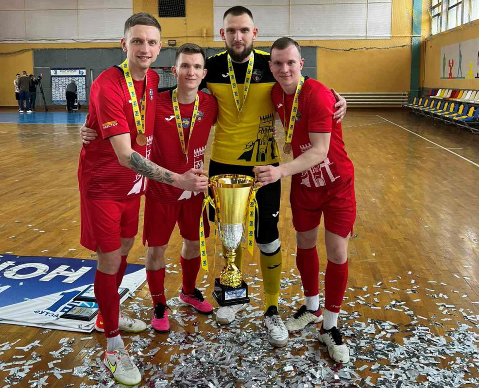 Луцький «Любарт» вдруге поспіль став чемпіоном Першої ліги України з футзалу