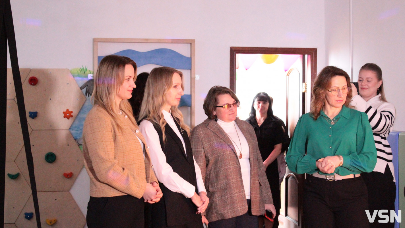 Благодійний фонд AVESTERRA створив на Волині сучасну сенсорну кімнату для реабілітації дітей