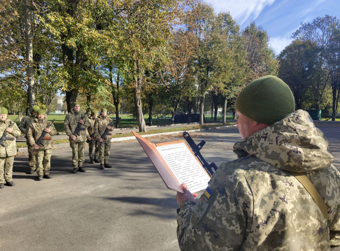 Новобранці Волинського прикордонного загону склали присягу