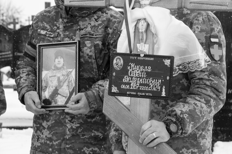 Загинув під час виконання бойового завдання  Луцька громада попрощалася із Героєм Сергієм Куделею