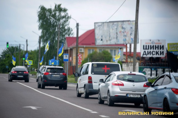 На Волинь привезли тіла дев’ятьох загиблих Героїв, які поклали голови, захищаючи Україну від російської орди