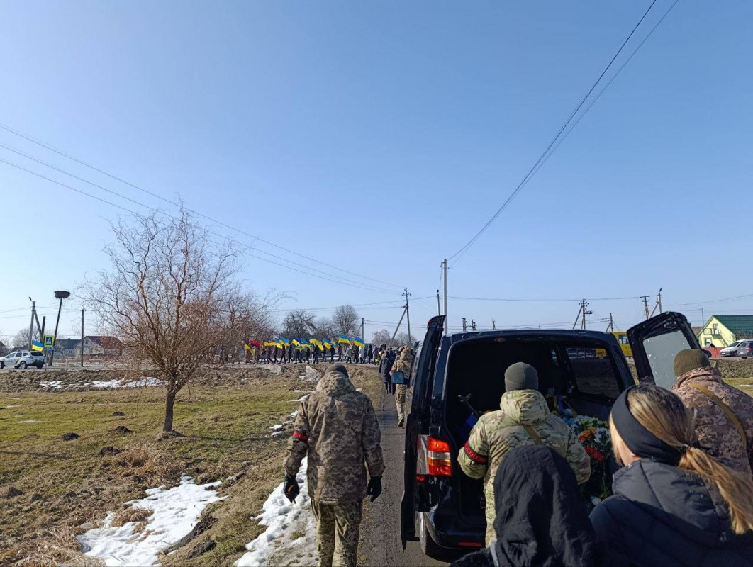 На Волині попрощалися з Героєм Леонідом Гричанюком, який понад рік вважався зниклим безвісти