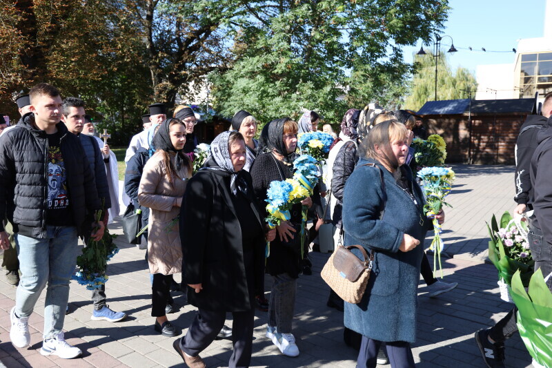 Загинув у бою на Курському напрямку: у Луцьку попрощались із 26-річним Героєм Іваном Герасимчуком