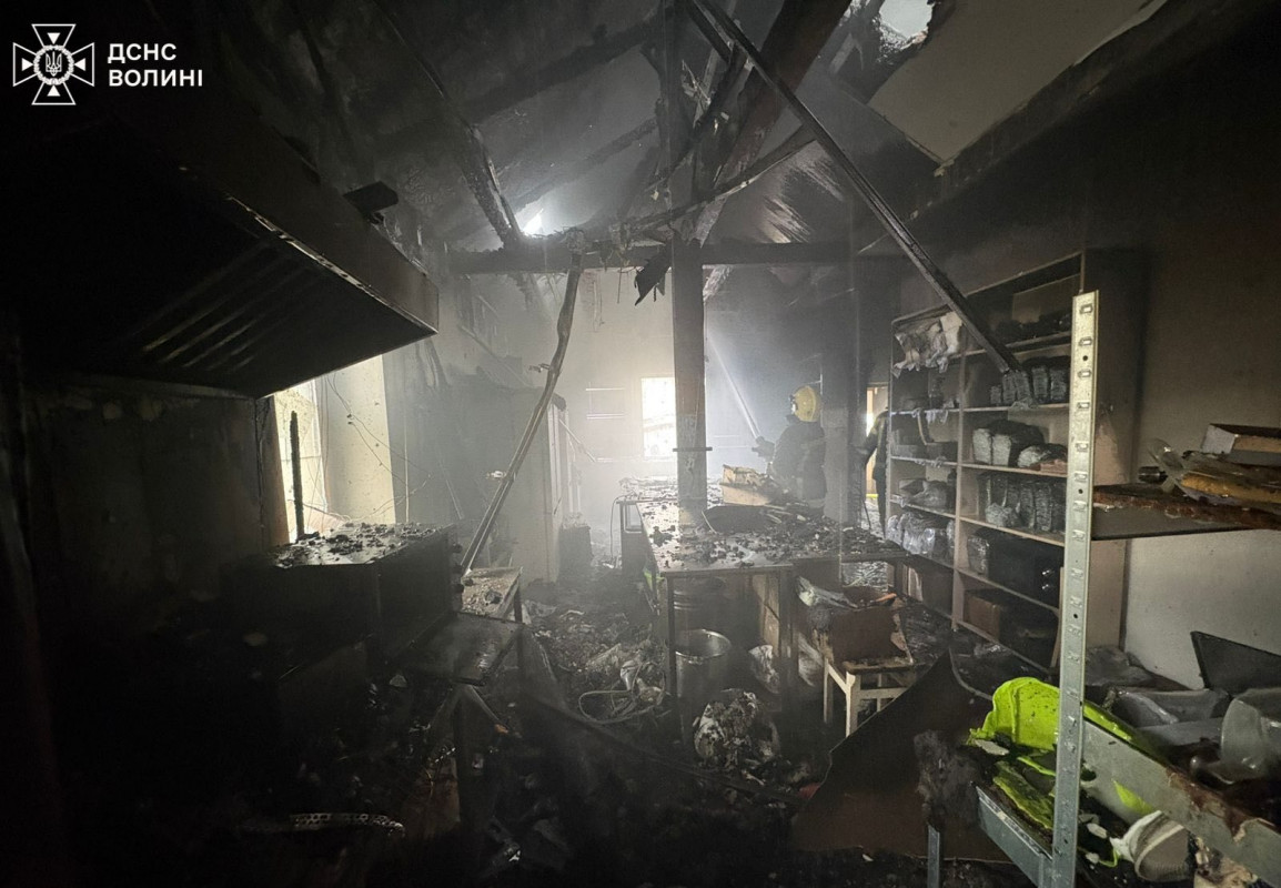 У місті на Волині горів будинок