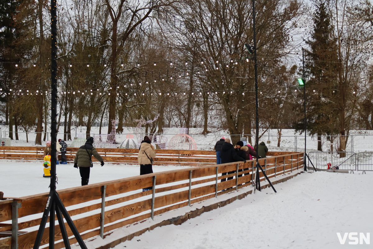 Як виглядає центральний парк у Луцьку у перші дні 2026 року. Фоторепортаж