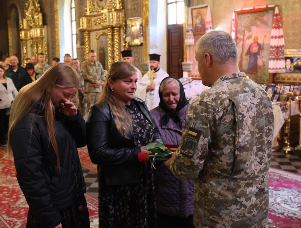На Волині вручили посмертні нагороди родинам полеглих прикордонників