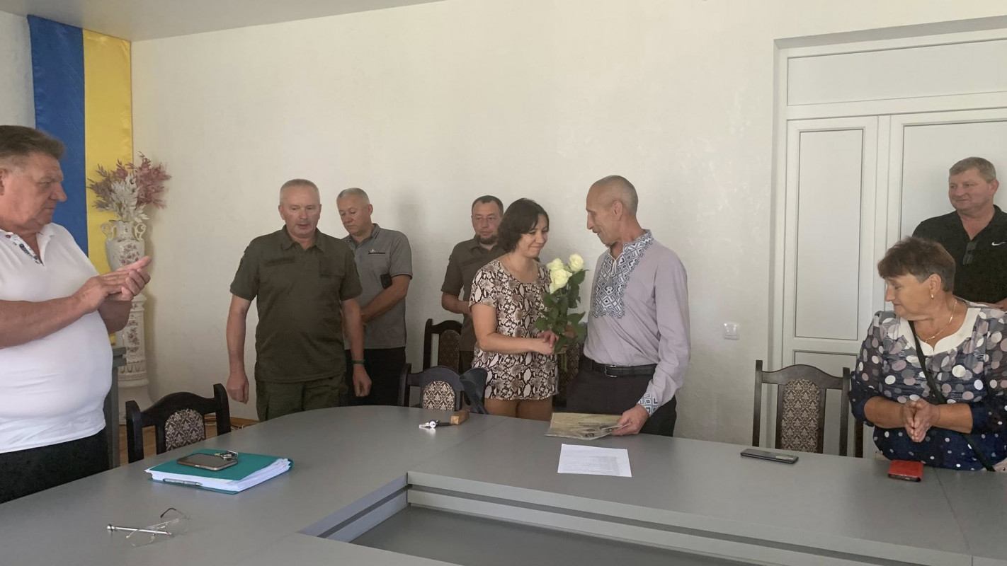 «Герой нашого часу»: волинський захисник отримав нагороду «За поранення»