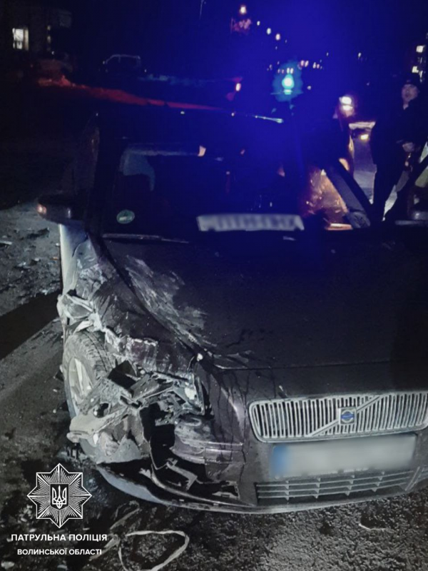 У Луцьку п'яний водій скоїв дві аварії