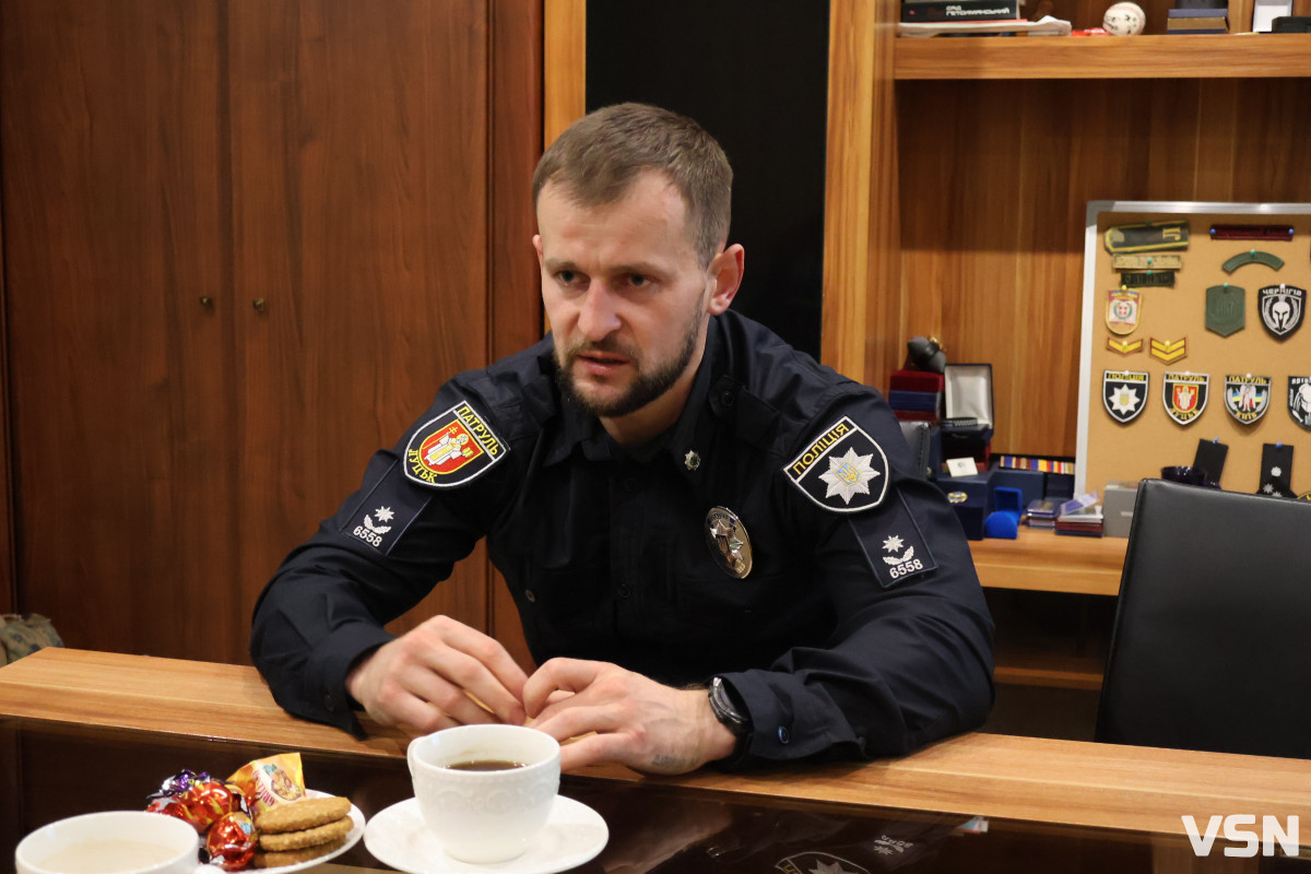 «Звіробій» з Волині: шлях Сергія Мерчука від військового ліцею та «Азову» до керівника патрульної поліції області