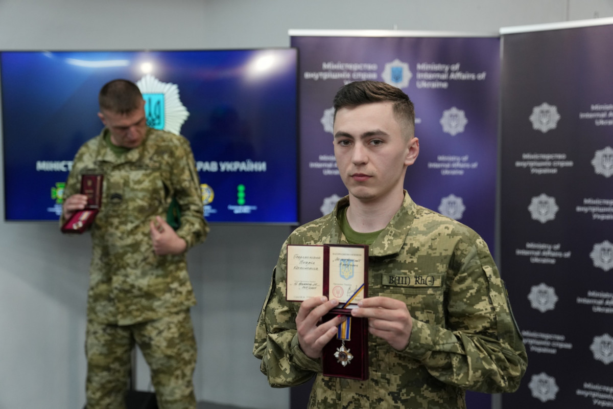Били ворога на Донеччині й Харківщині: волинські прикордонники отримали нагороди з рук міністра
