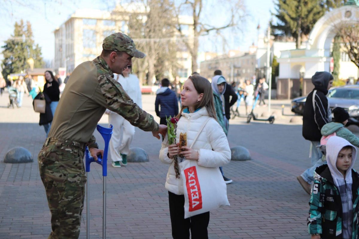 69 тисяч жінок на захисті України: у Луцьку вшанували тих, хто виборює Перемогу