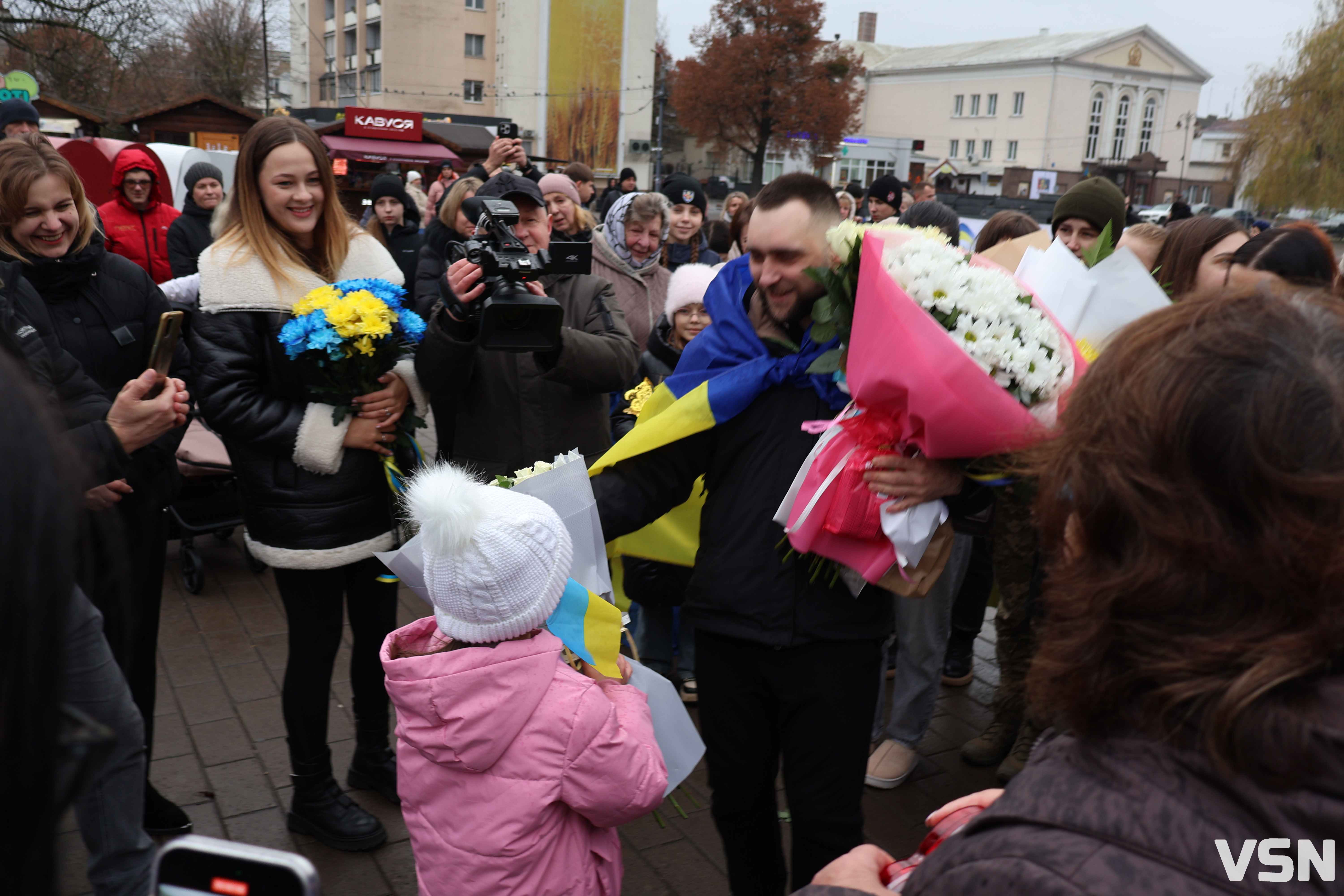 1270 днів полону: у Луцьку зустріли захисника Владислава Григорчука