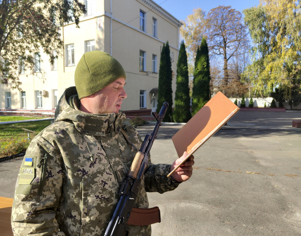 Новобранці Волинського прикордонного загону склали присягу