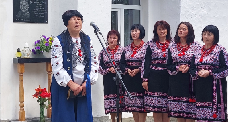 Загинув на Луганщині: на Волині відкрили меморіальну дошку на честь полеглого Героя