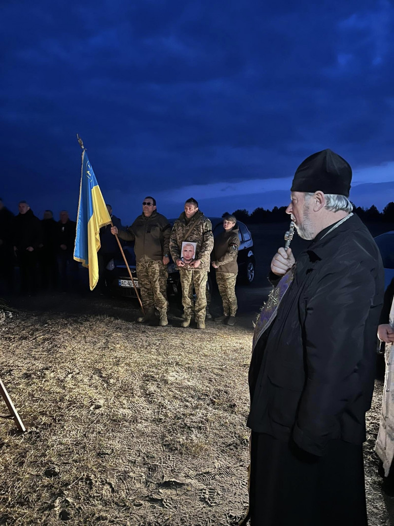 Навіки 43: на Волині попрощалися з Героєм Олегом Філімонюком