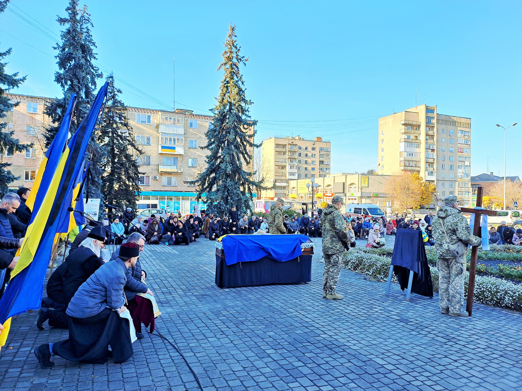 Потрапив у епіцентр вибуху у навчальному центрі: на Волині попрощалися з Героєм Олександром Козаком