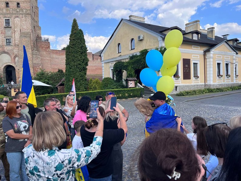Понад 2 роки у російському полоні: у Луцьку зустріли захисника Володимира Киндюка