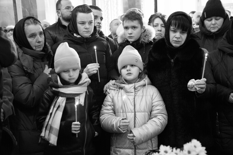 Три прощання в один день: у Луцьку віддали останню шану полеглим на війні Героям