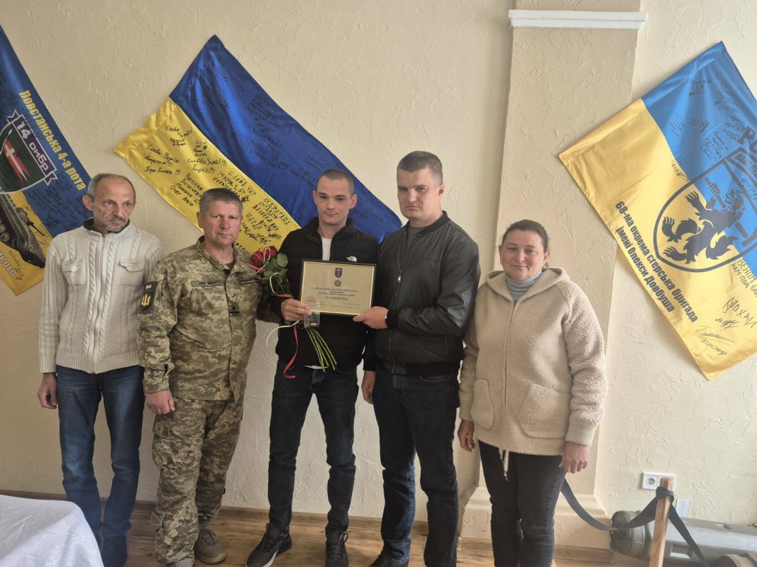 Ветеран із Волині отримав високу державну відзнаку за поранення