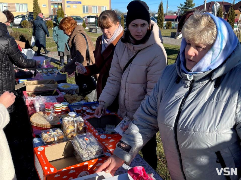 На Волині у прикордонній громаді на благодійному святі зібрали майже 95 тисяч гривень для ЗСУ