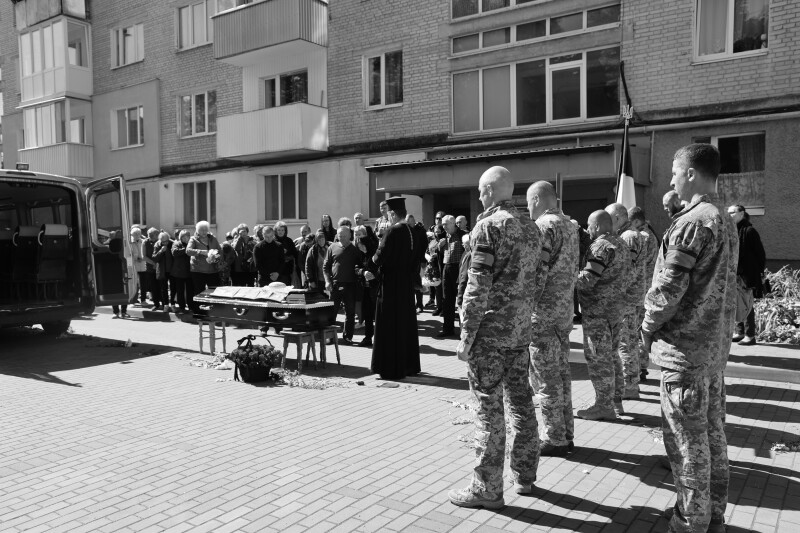 Загинув у липні 2024 року: на Волині попрощались з Героєм Юрієм Кравчуком