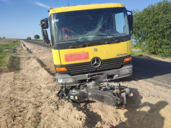 У ДТП на Волині постраждав мотоцикліст