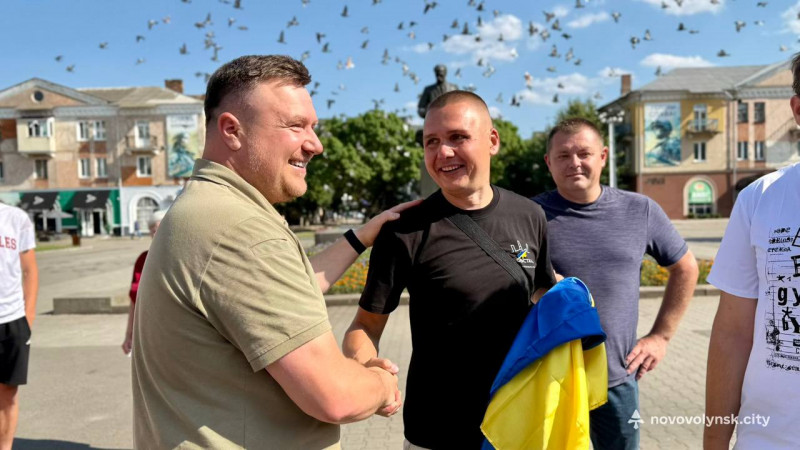 На Волинь повернувся Герой Володимир Фабрий, який пережив 1501 день російського полону