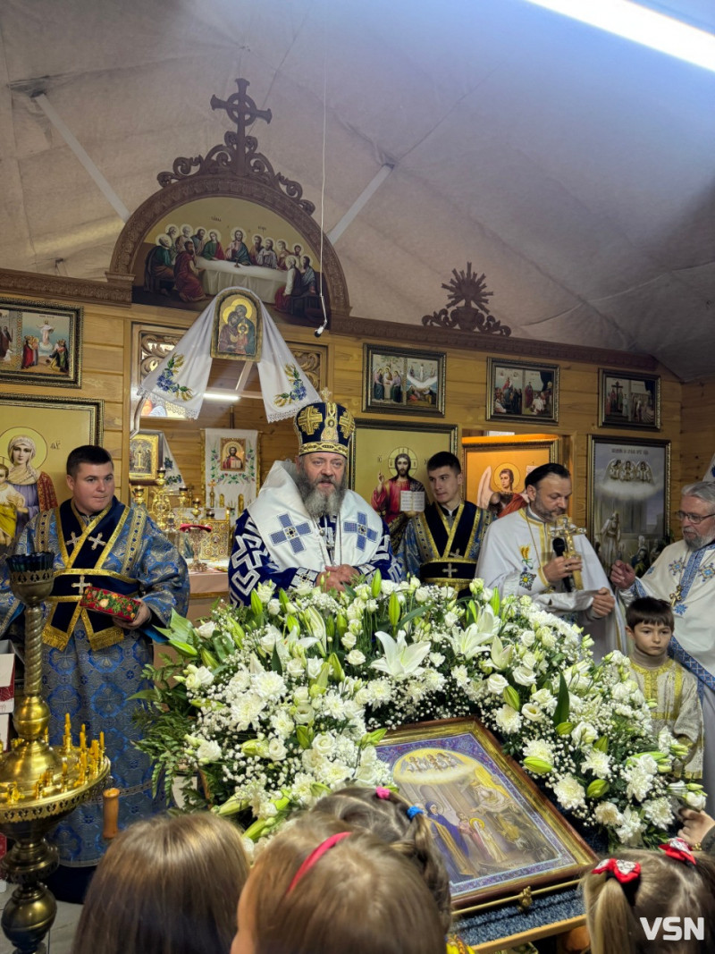 У луцькому храмі відзначили престольне свято Введення у храм Пресвятої Богородиці