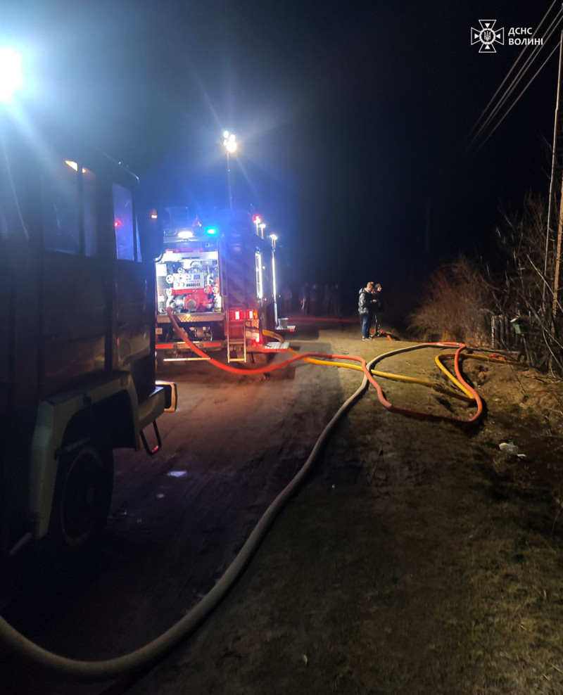 На Волині горіли будинки і суха трава: одного палія-порушника вже встановили