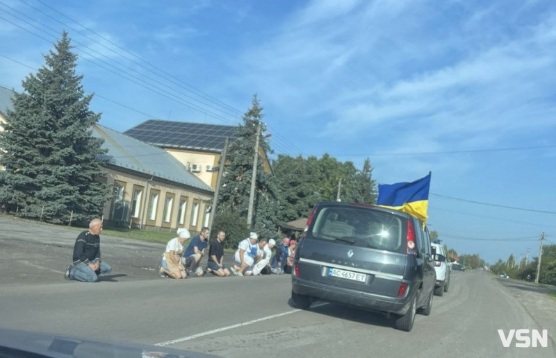 На Волинь повернувся загиблий воїн, який понад 5 місяців був зниклим безвісти