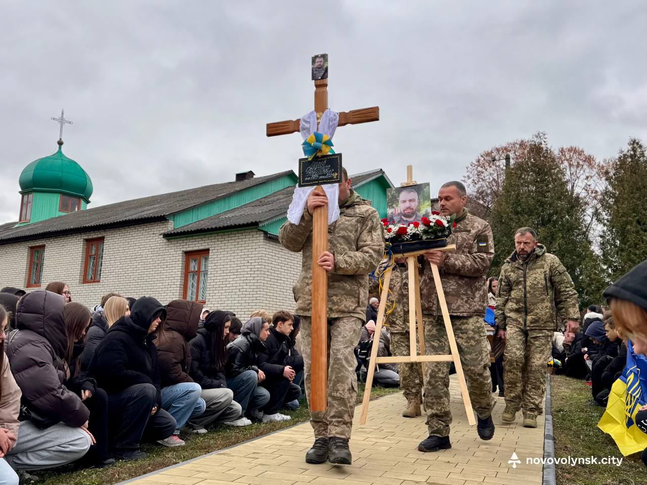 Громада втратила двох Героїв: на Волині попрощалися з Олександром Малєвим та Миколою Поплавським