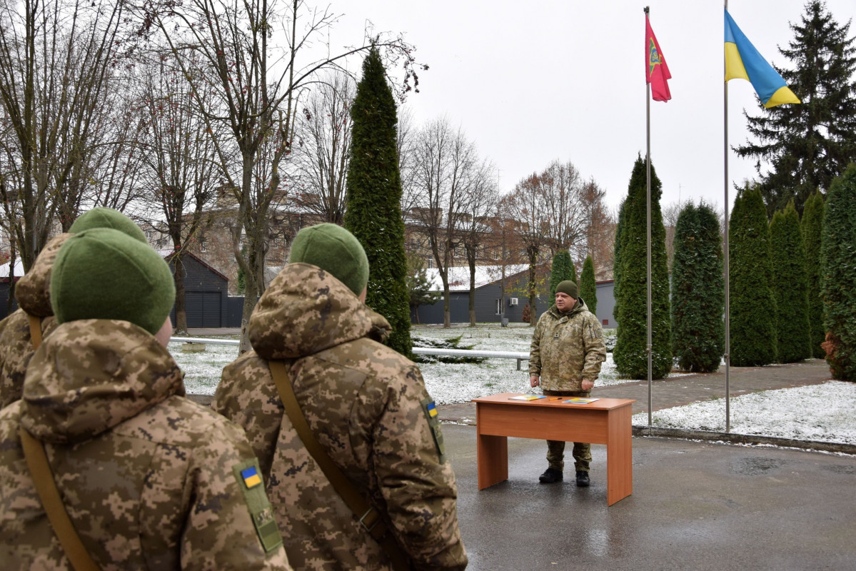 На Волині прикордонники склали військову присягу і стали на захист України