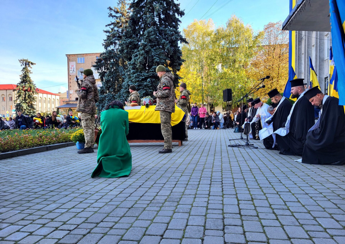 Воював декілька місяців: на Волині попрощалися із захисником, чий брат захищає Україну, Юрієм Галецьким