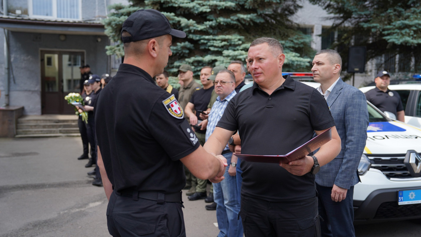 У Луцьку відзначили кращих поліцейських області. Фото