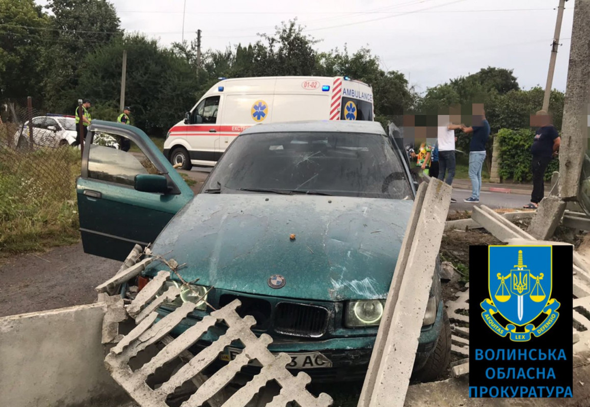 На Волині судитимуть водія БМВ, який п'яним збив на переході на смерть жінку