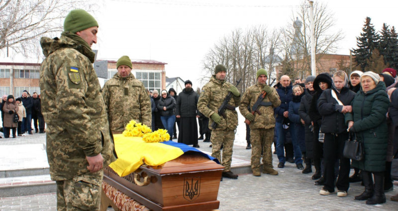 На Волині попрощалися з Героєм Олександром Удотом, який понад рік вважався зниклим безвісти