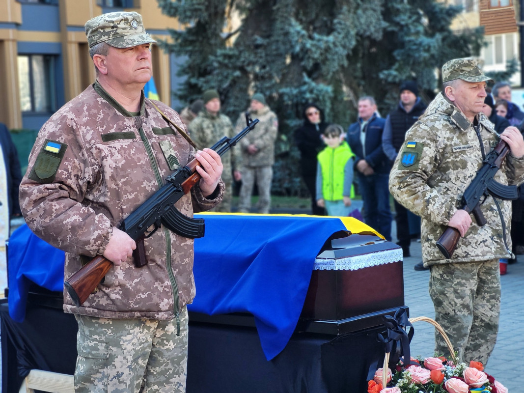 Навіки 41: на Волині попрощалися із захисником Вячеславом Куцем