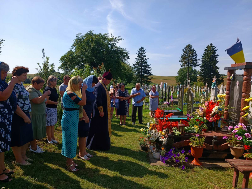 У громаді на Волині вшанували пам'ять загиблого Героя