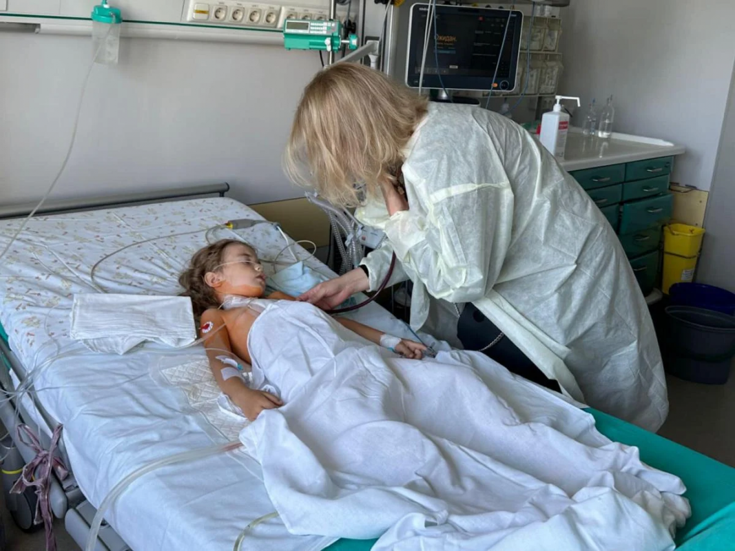 Вперше в Україні: 6-річній волинянці пересадили донорське серце