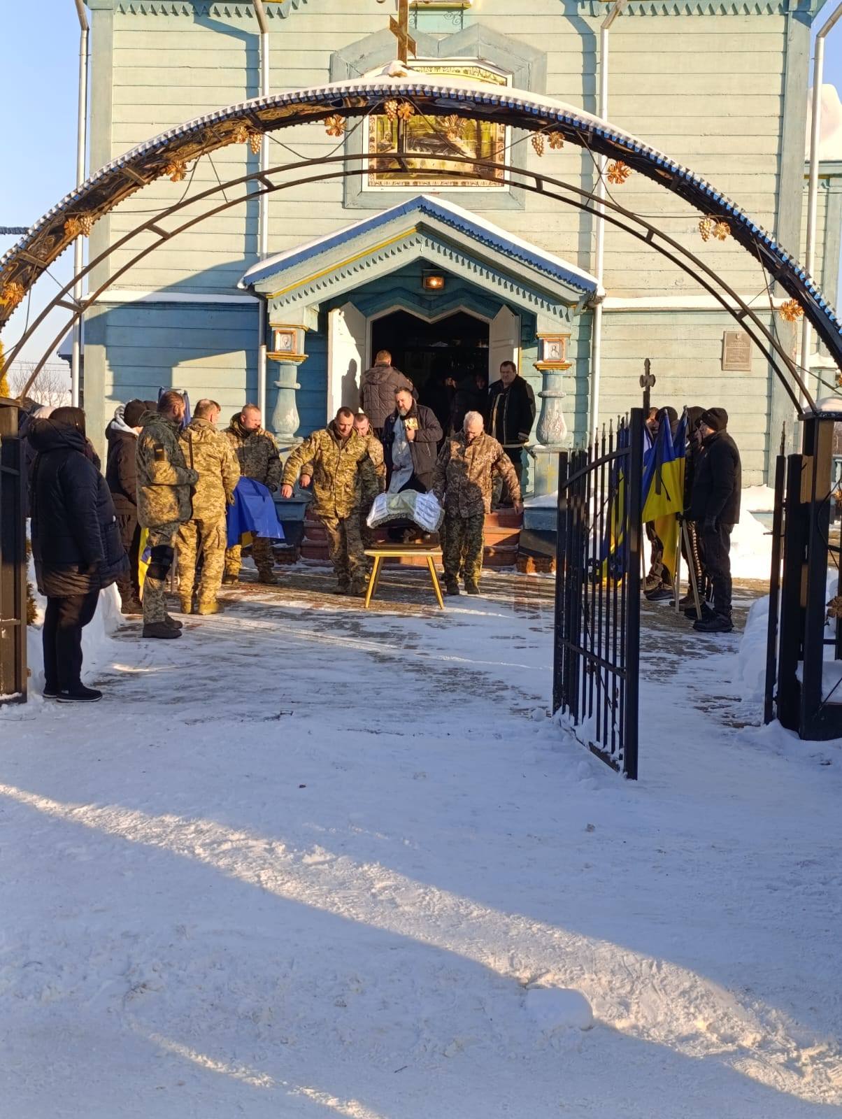 На Волині попрощалися з Героєм Валерієм Демусем