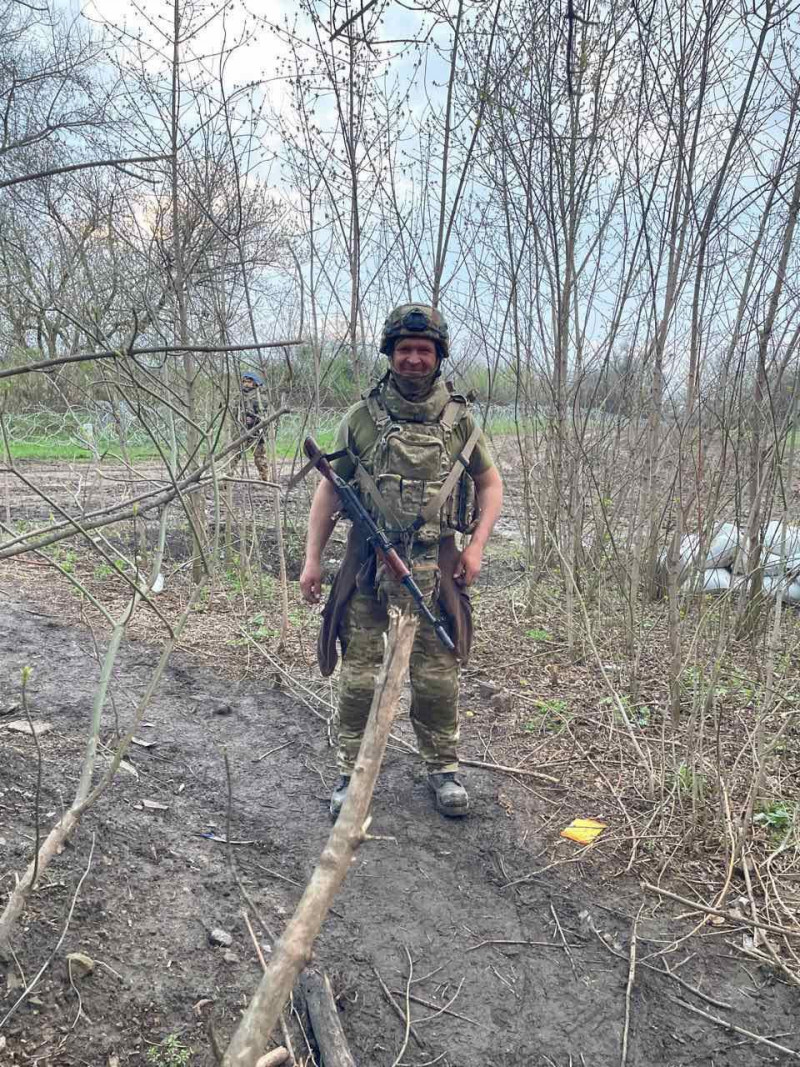 «Не вагався жодної хвилини»: історія волинського поліцейського, який майже два роки на фронті