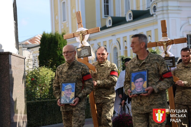 У Луцьку попрощалися з двома Героями, які тривалий час вважалися зниклими безвісти